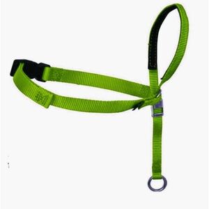 Gentle Leader Lime Green leader Head Collar Size Small
